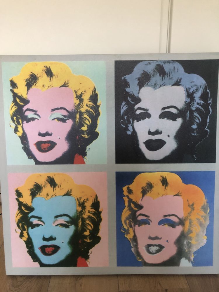 Marilyn Monroe - retratos em tela