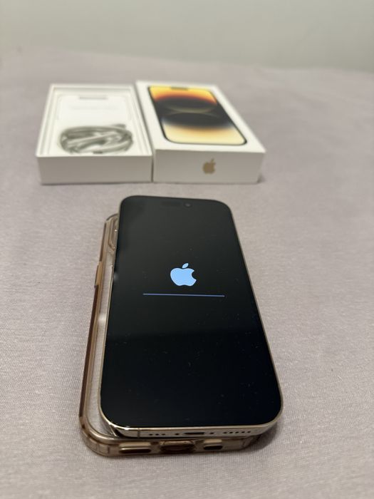 Sprzedam Iphone 14pro 256gb gold idealny