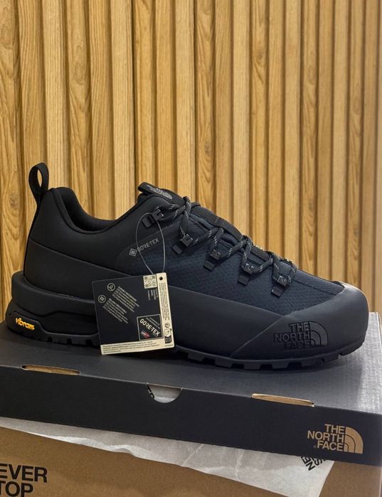 Зимові чоловічі кросівки на gortex The North Face чорні Nf0a8d95kx7