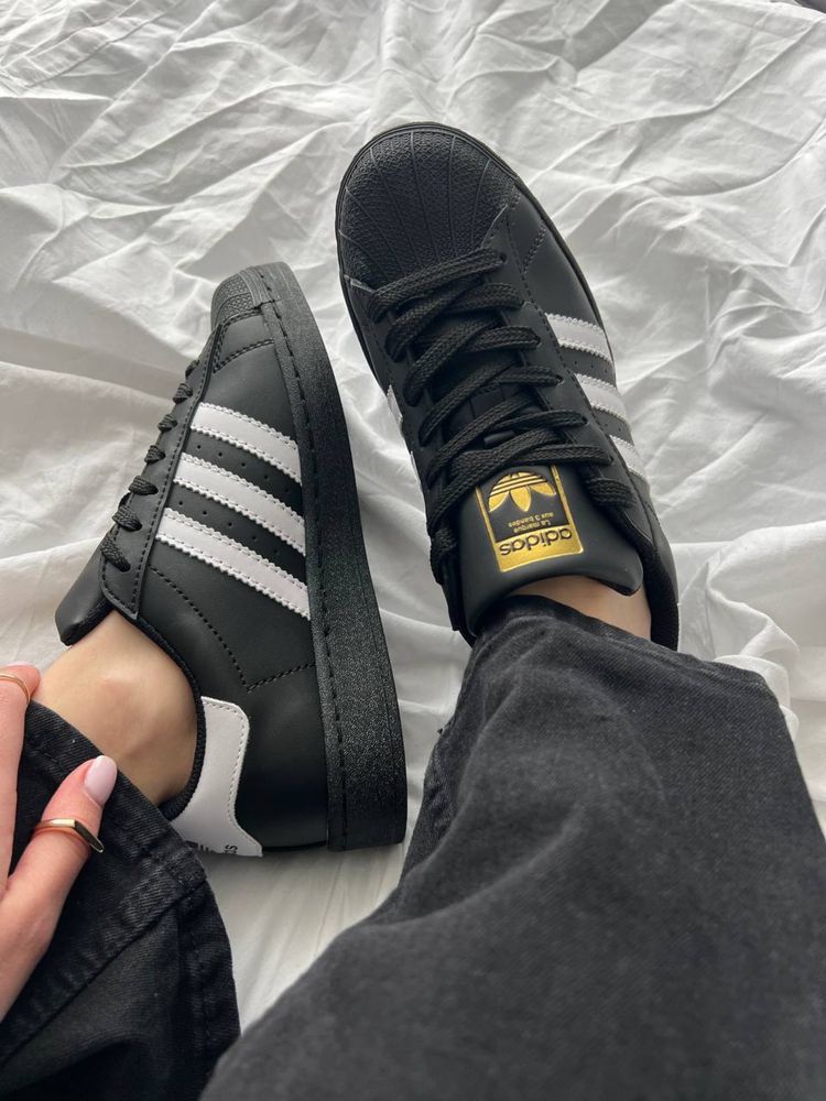 Жіночі кросівки Adidas Superstar Black