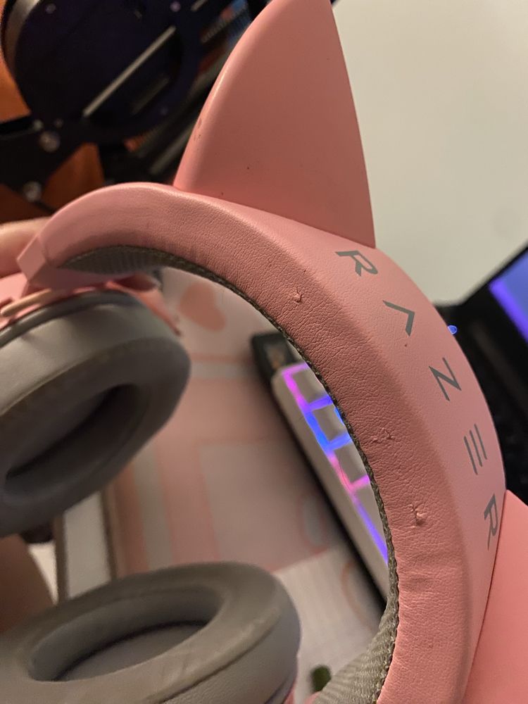 Fones Headset Razer Kraken Kitty Edition - Rosa