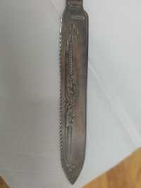 Duży srebrny nóż Sterling Silver