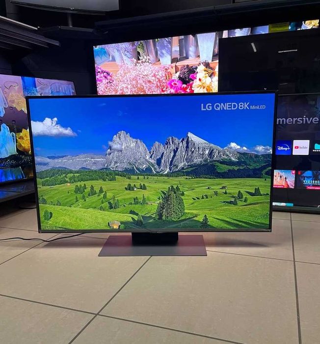 65" НОВИЙ 120Гц 4K QNED СмартУкраїнський LG 65QNED816R Німеччини