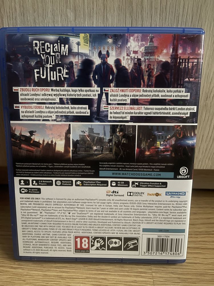 Watch Dogs: Legion Ps5