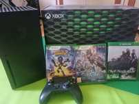 Xbox Series X pad plus trzy gry