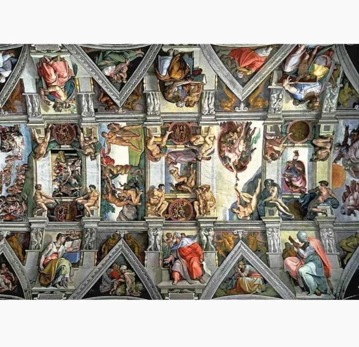 Puzzle trefl 6000 kaplica Sykstyńska