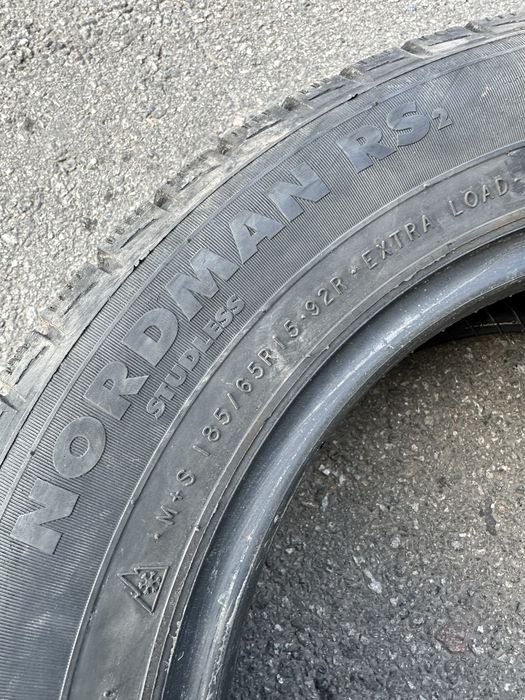 Шини 185 65 15 92R XL Nokian Nordman RS2 комплект