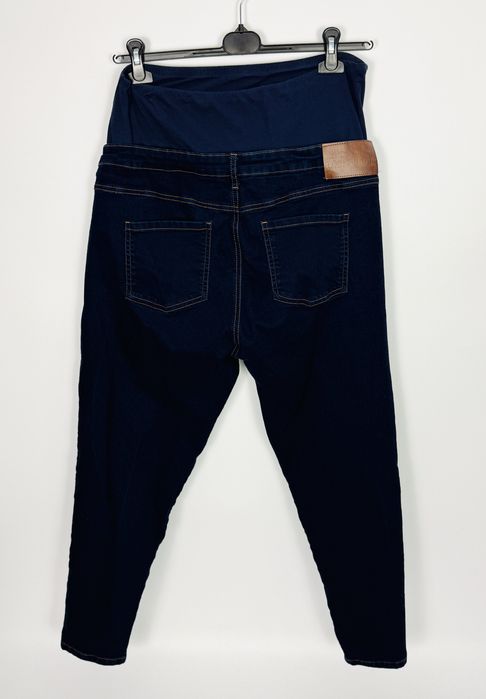Ciążowe jeansy skinny z panelem 4XL 48