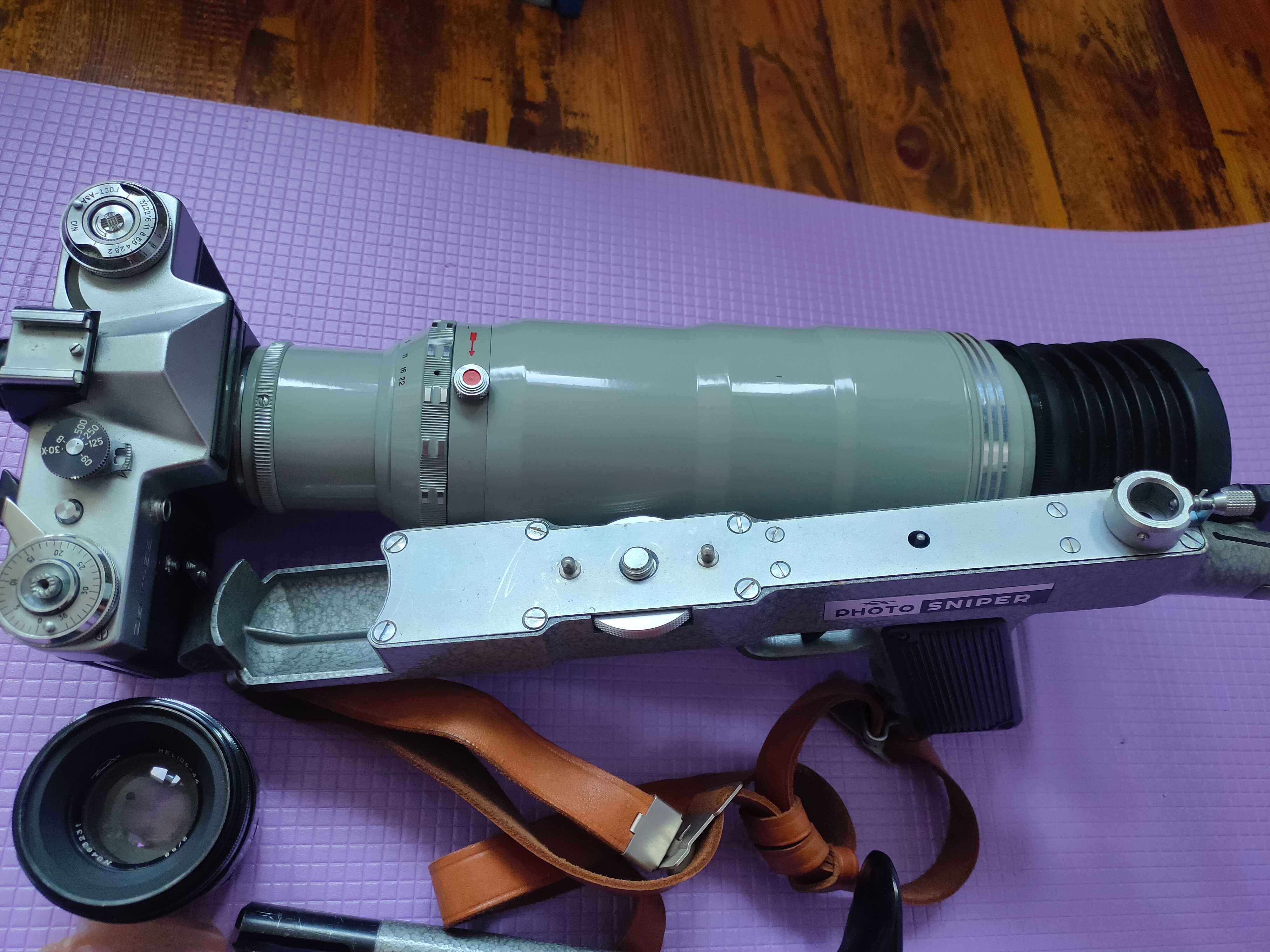 Фоторужье, фотоснайпер, photosniper, об'єктив "Таир-3-ФС"