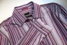 Paul Smith  15 38 L приталеная рубашка из хлопка made in Italy