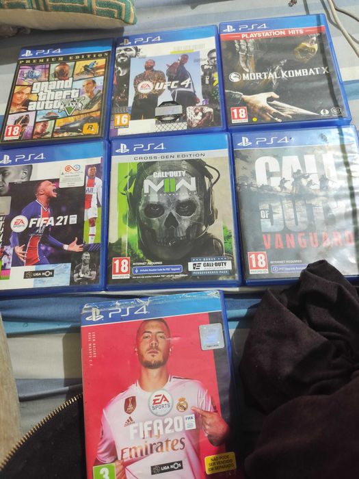 Vendo jogos PS4 /TODOS JUNTOS 80€