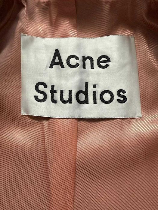 Oryginalny żakiet marynarka dwurzędowa damska Acne Studios