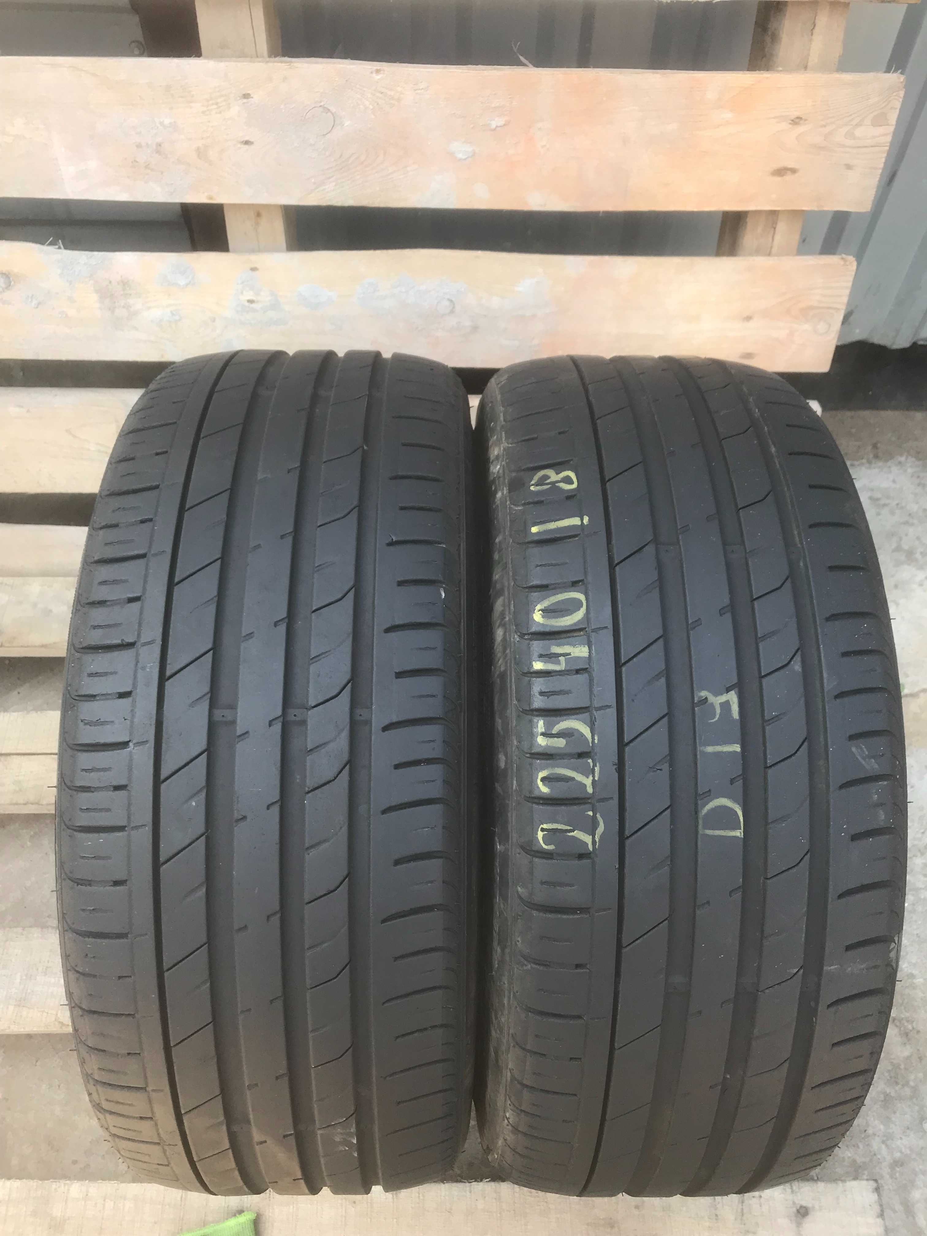 Шини Nexen N-Fera SU1 225/40R18 Пара Літо Б/у Склад Оригінал