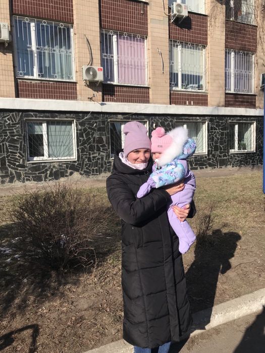 Комбінезон зимовий на дівчинку