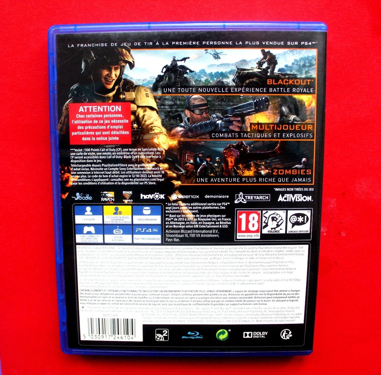 Диск PS4. PS5. Call of duty Black ops 4. COD IV. Русская версия.Обмен