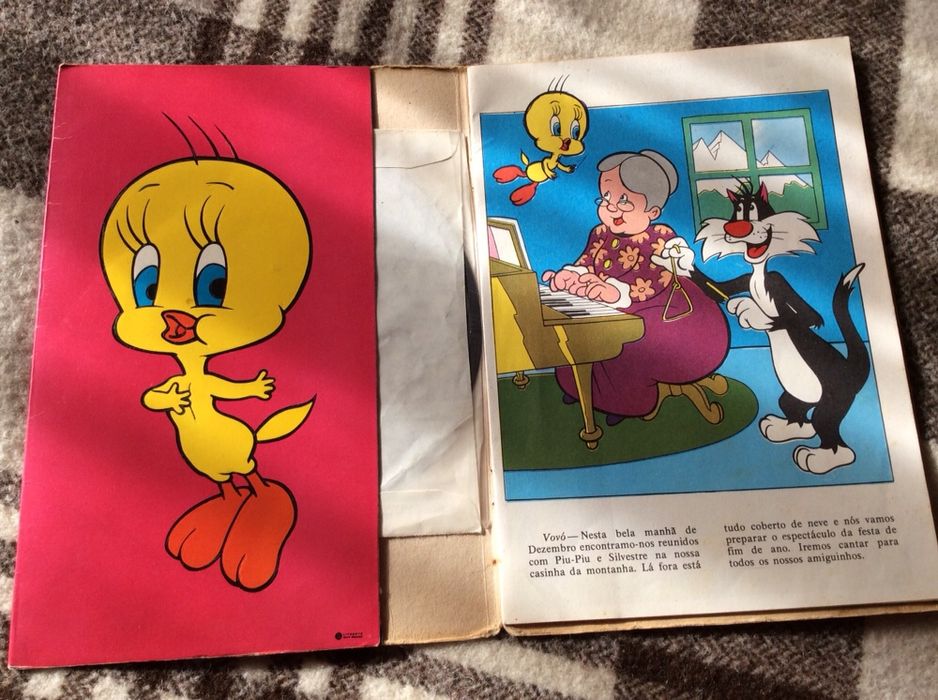 Desenhos animados Piu-Piu & Silvestre + Disco