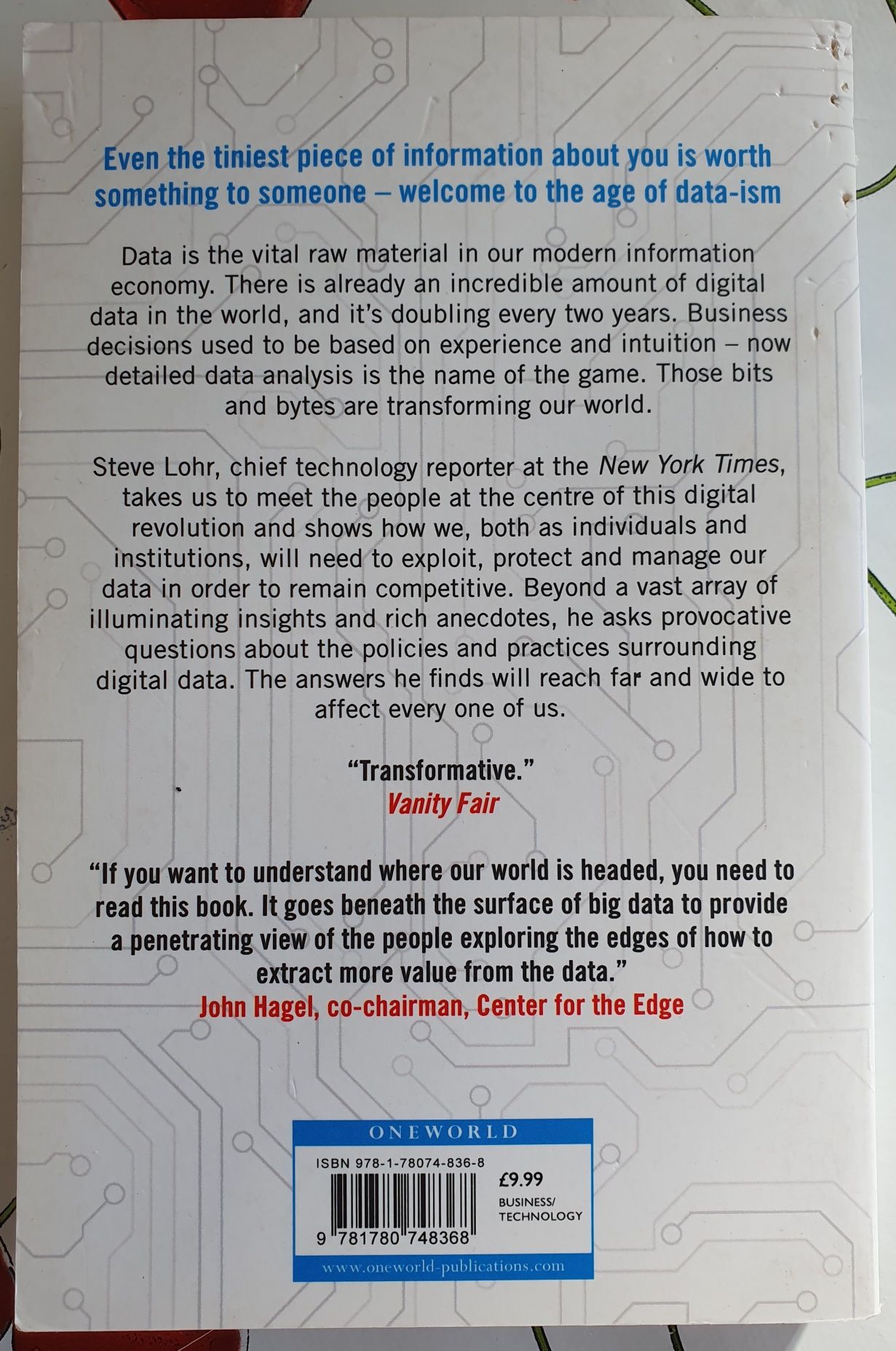 Livro - Data -ism - 5,50€