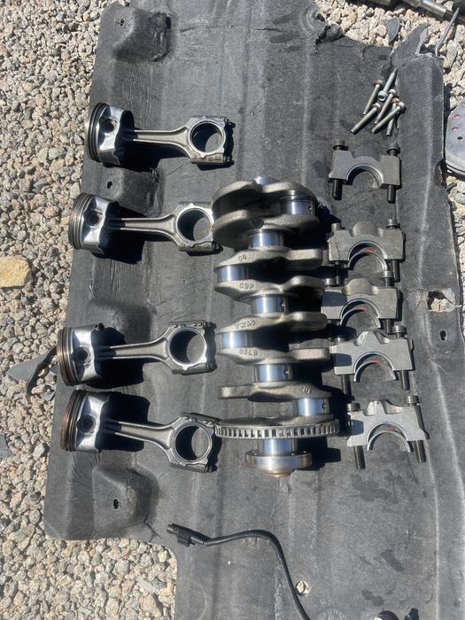 Audi мотор 2.0 tfsi на запчасти 06l103023