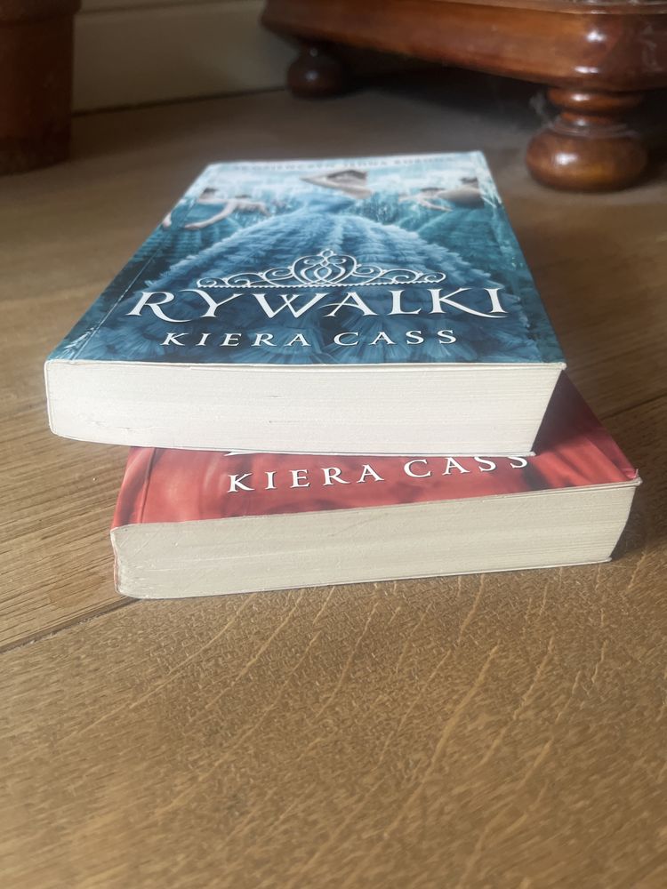 książki ,,Rywalki” i ,,Elita’’ Kiera Cass
