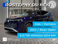 Volkswagen Tayron Elegance, 2.0 TSI 204KM 4x4, HAK, fotel ErgoActive, kamera