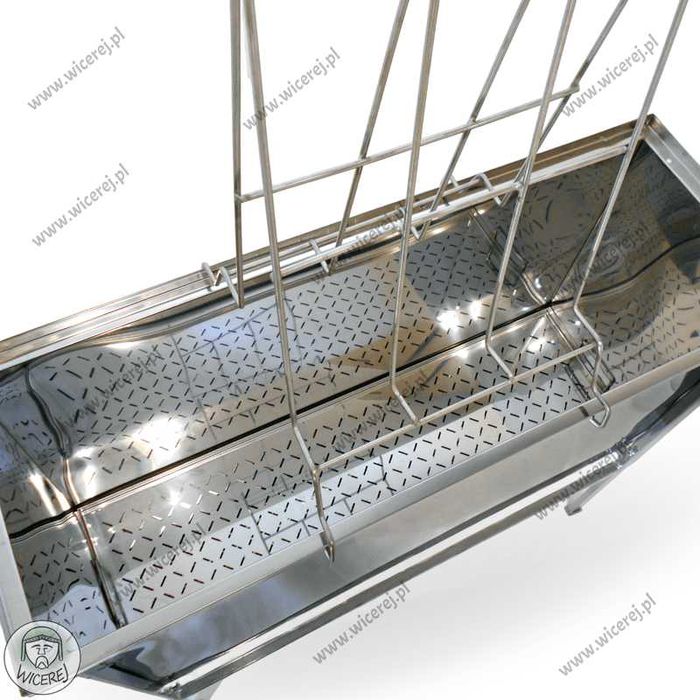 Stół do odsklepiania ramek 1,2m Warszawski Nierdzewny + SITO miód pzh