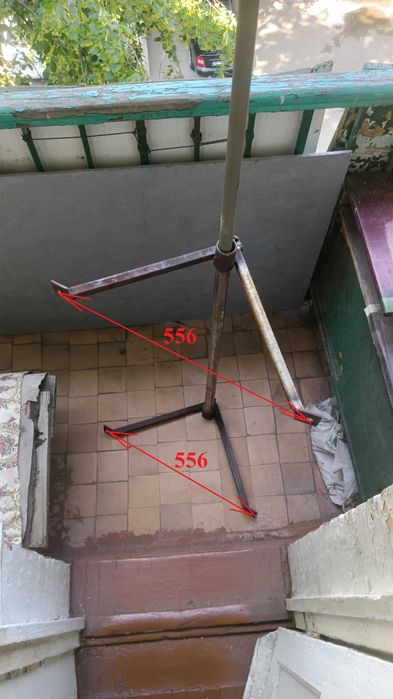 Універсальний шток- кронштейн для супутникових антен (б/в)