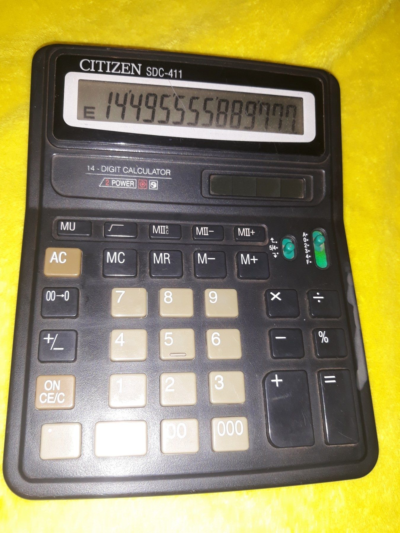 Калькулятор большой Assistant AC - 2331 Citizen SDC - 411 бухгалтерскй