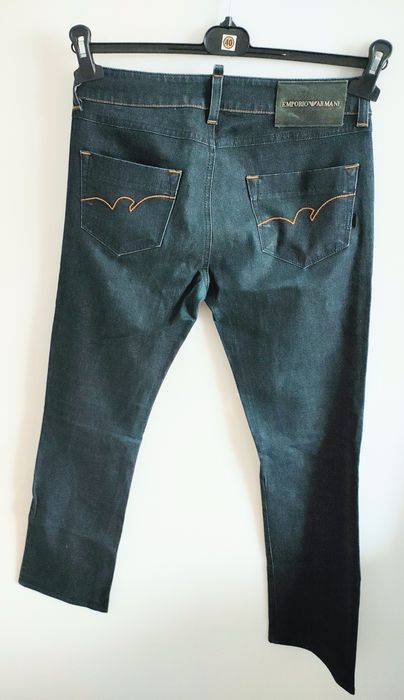 Damskie jeansy Armani jeans Straight  Stretch W26 L32