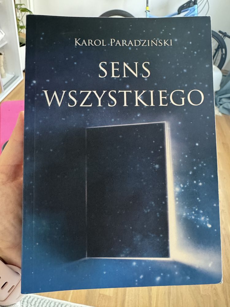 Ksiazka sens wszystkiego Karol Paradziński.