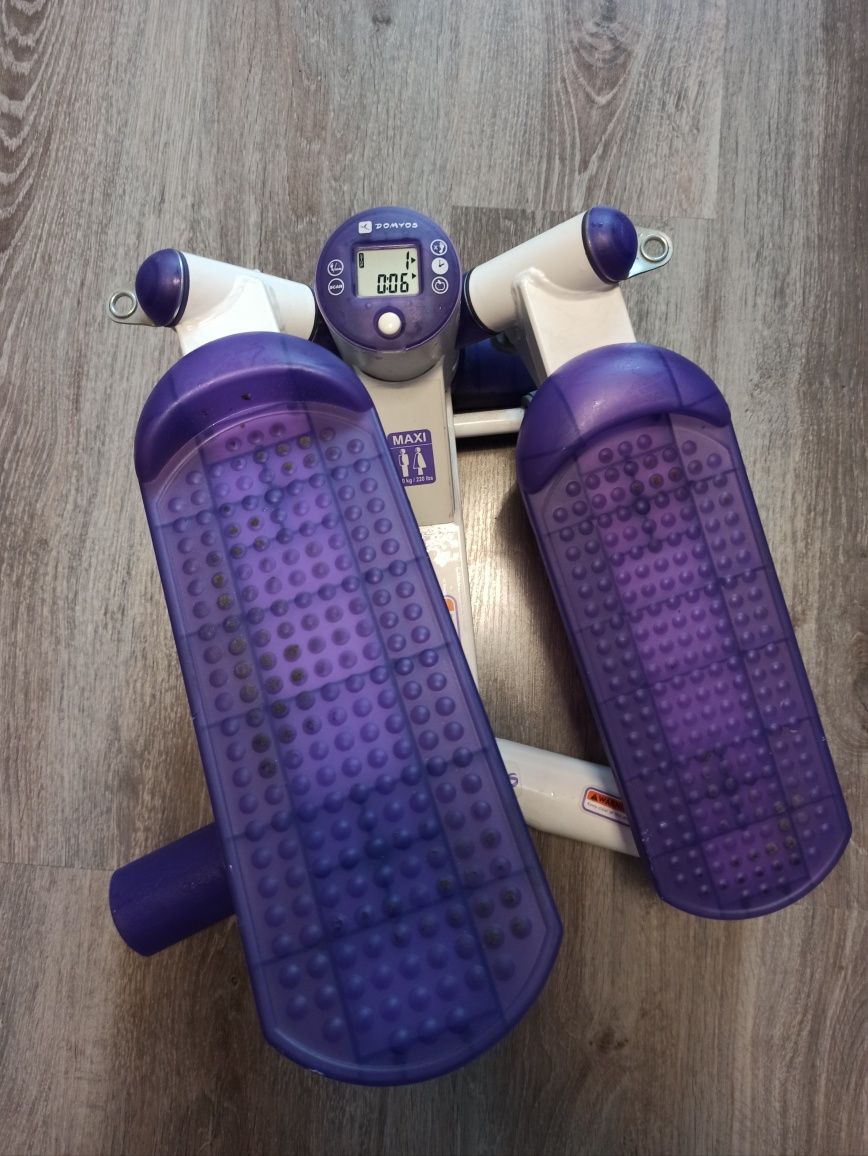 Stepper ukośny z linkami Domyos Decathlon
