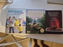 Książki kucharskie kuchnia polska 1001 przepisów nowe 3 w 1