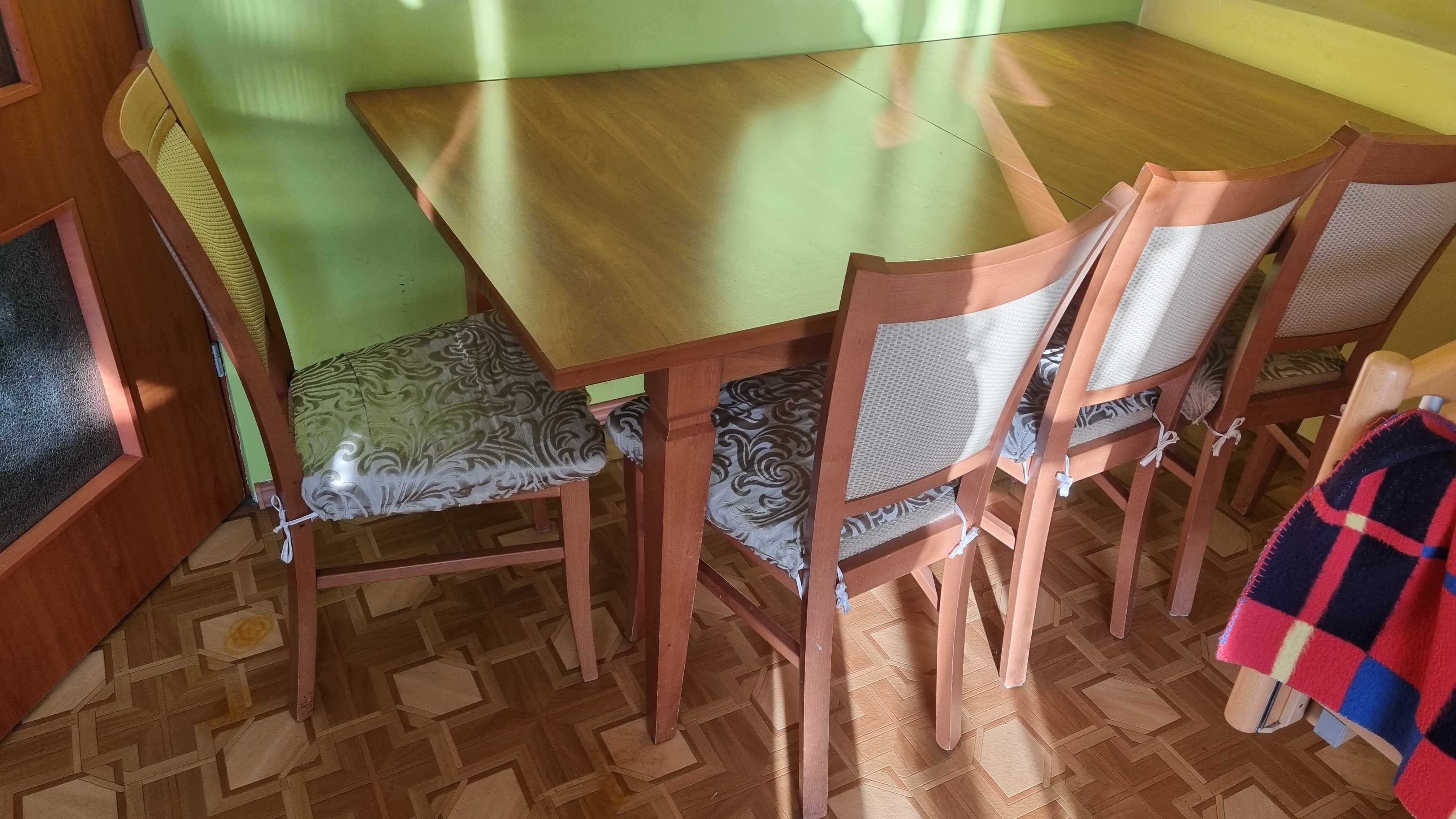 Stół do jadalni i 6 krzeseł