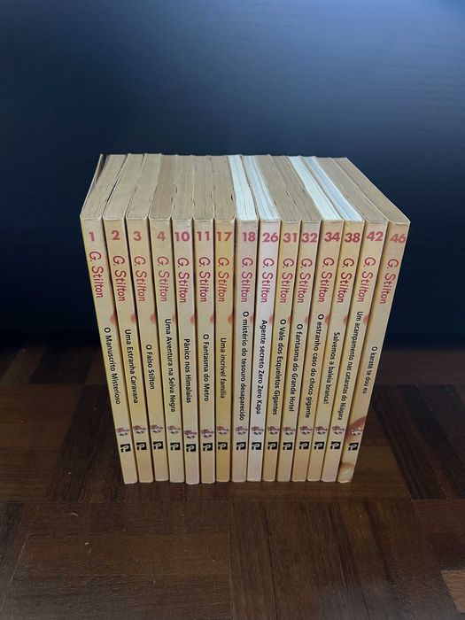 Livros Geronimo Stilton (15€ os 15 livros)
