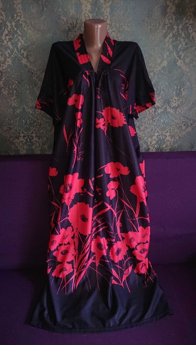 Красивое платье в цветы большой размер батал 50 /52