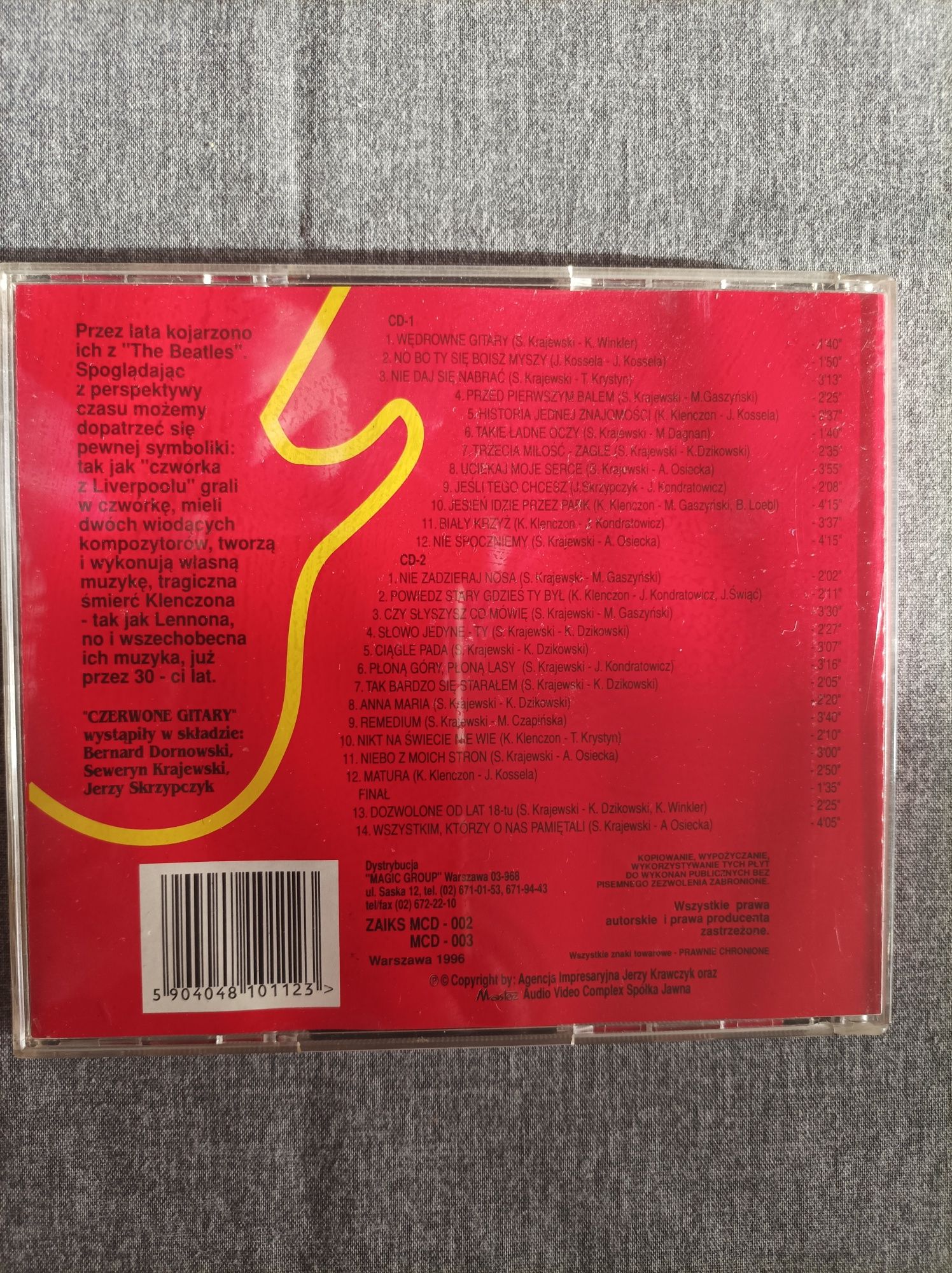 1 - żeCzerwone Gitary - GOLD - 2 x CD