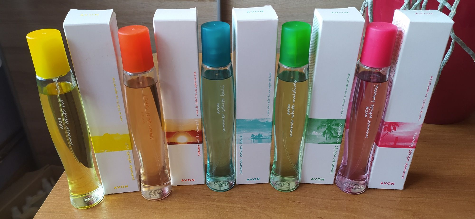 Avon scent ocean green tea frutti summer