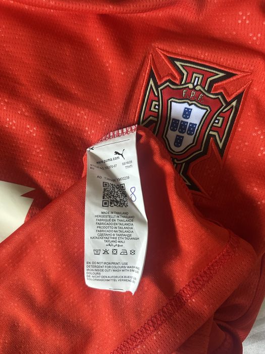 Camisola Oficial Portugal Euro 2024