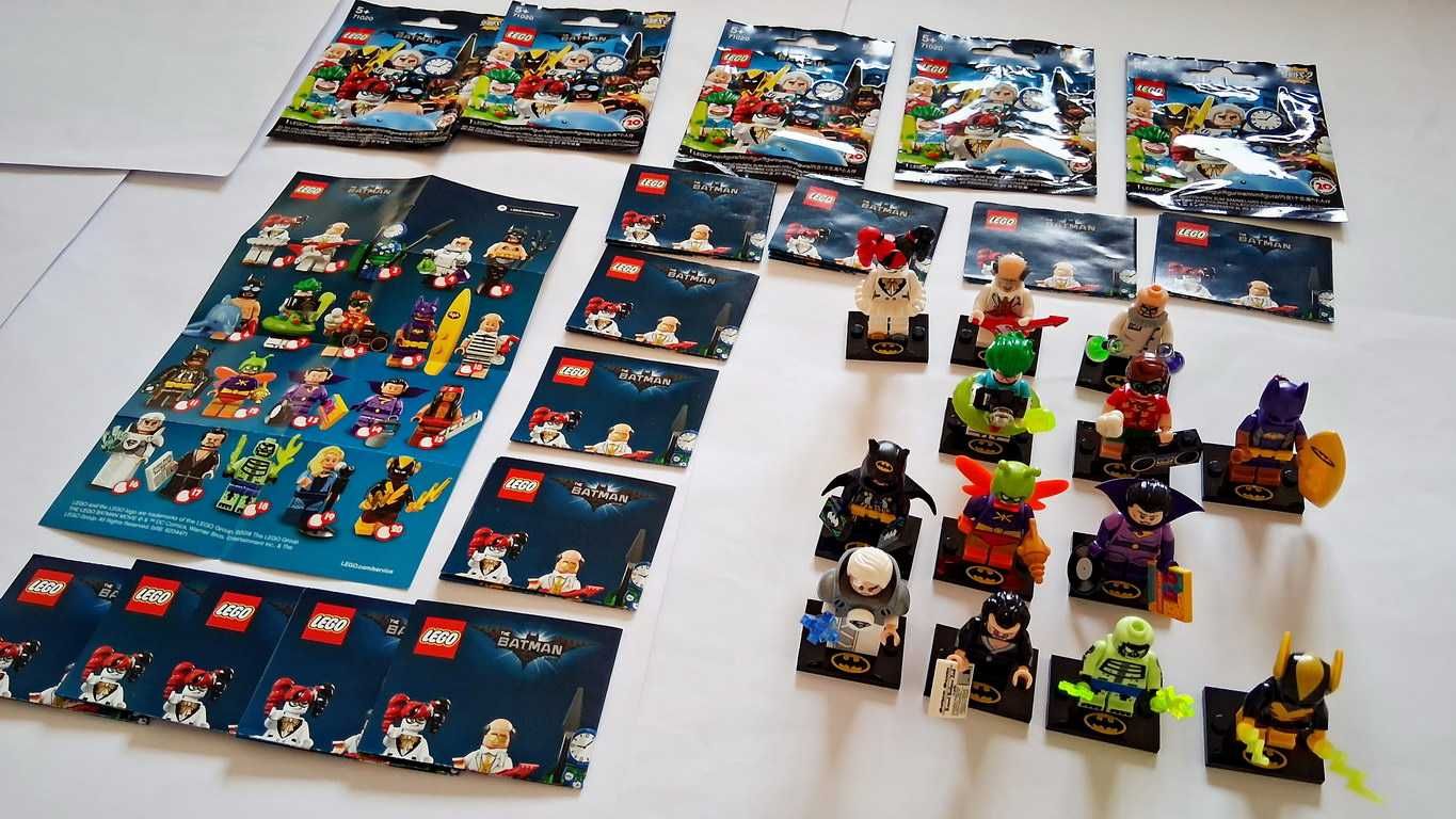 71020 The LEGO Batman Movie 2 series Treze Minifiguras colecção novas