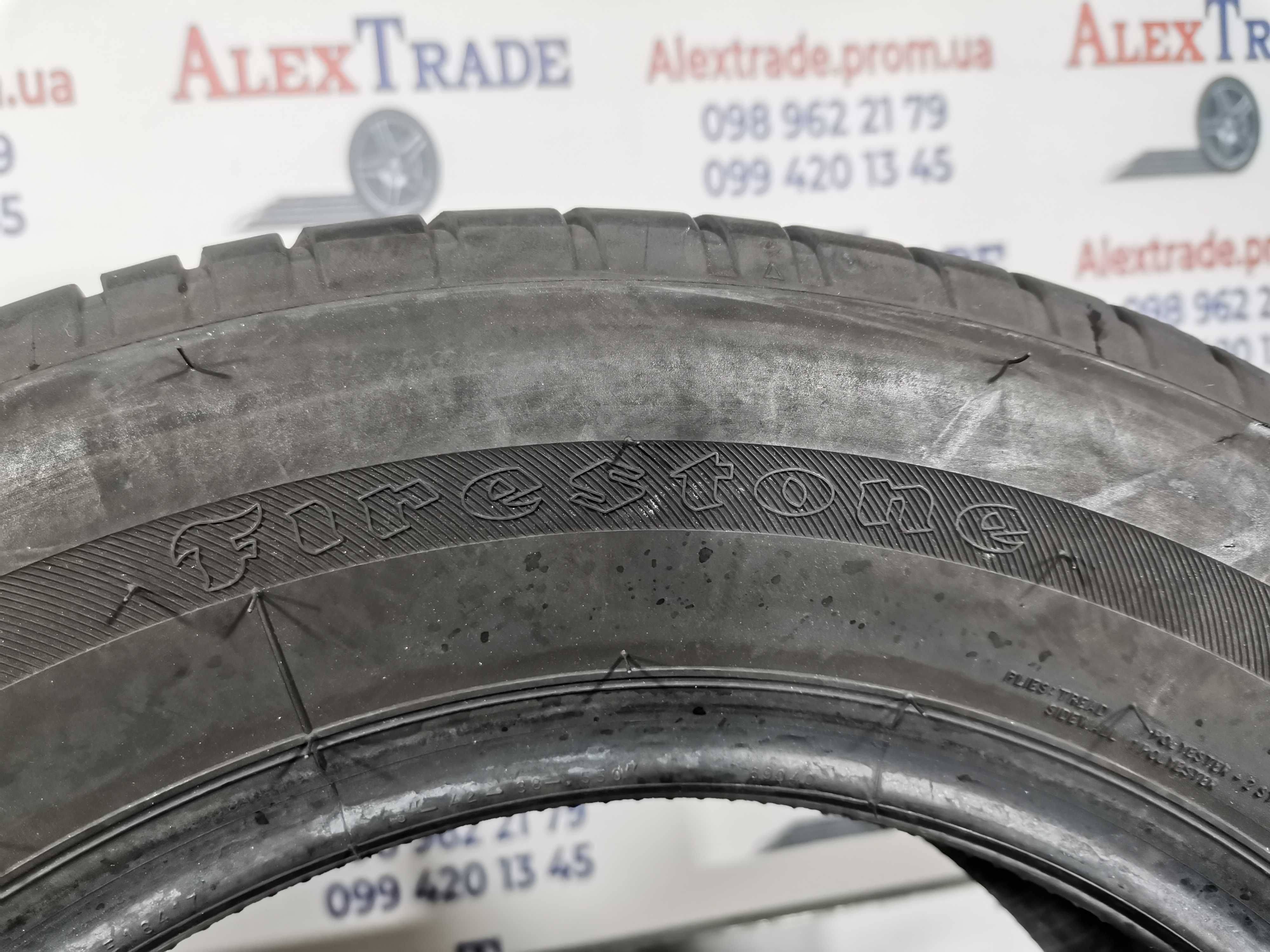 2 шт. 195/65 R15 Firestone RoadHawk літні шини б/у