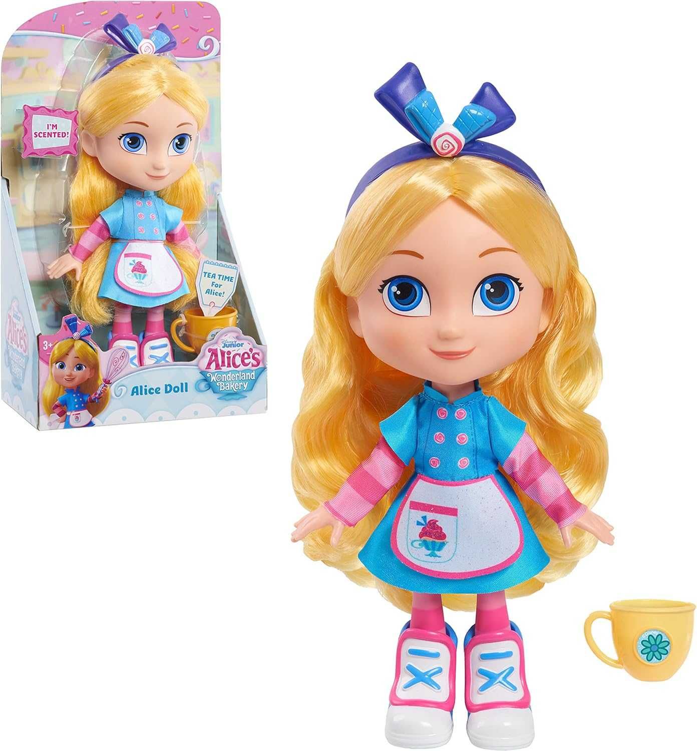 Disney Junior Alices Wonderland Bakery Alice лялька Аліса ,Just Play