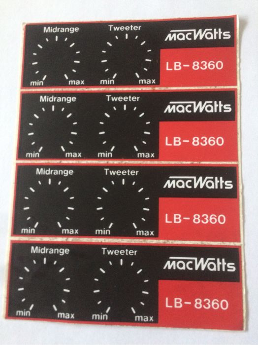 Alton Mildton  naklejki eksportowe uniwersalne cena za 4 sztuki