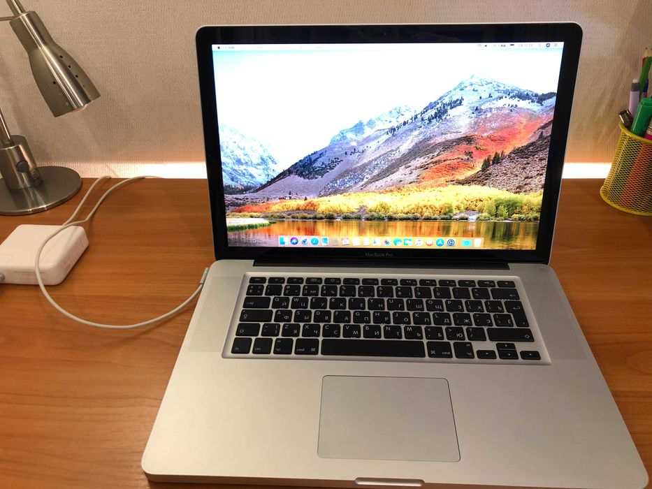 MacBook Pro 15", i7-2.66Gh, 8Gb DDR3, 240 Gb SSD, 66 цикл A1286 (2010)