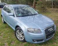 AUDI A3 8P 1.6 MPI 102KM 2008r Świeży Import Zadbany Ori. Przebieg