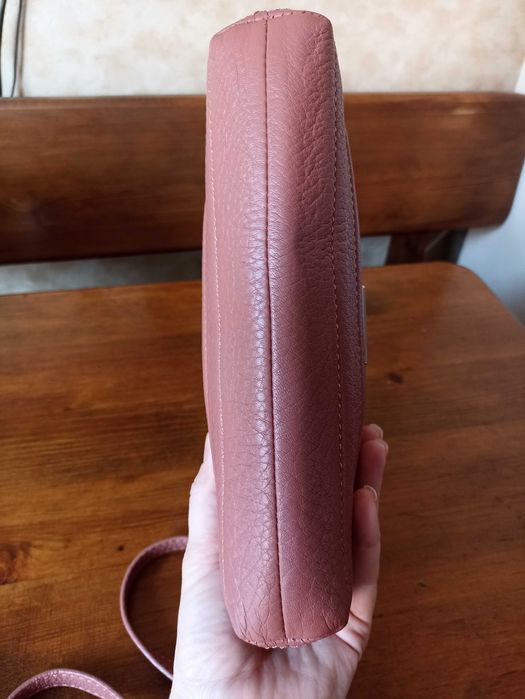 Сумка крос-боді через плече жіноча середня Radley London Рожева