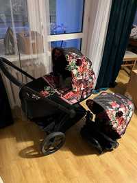 Wózek Cybex Priam 2.0 Spring Blossom Dark