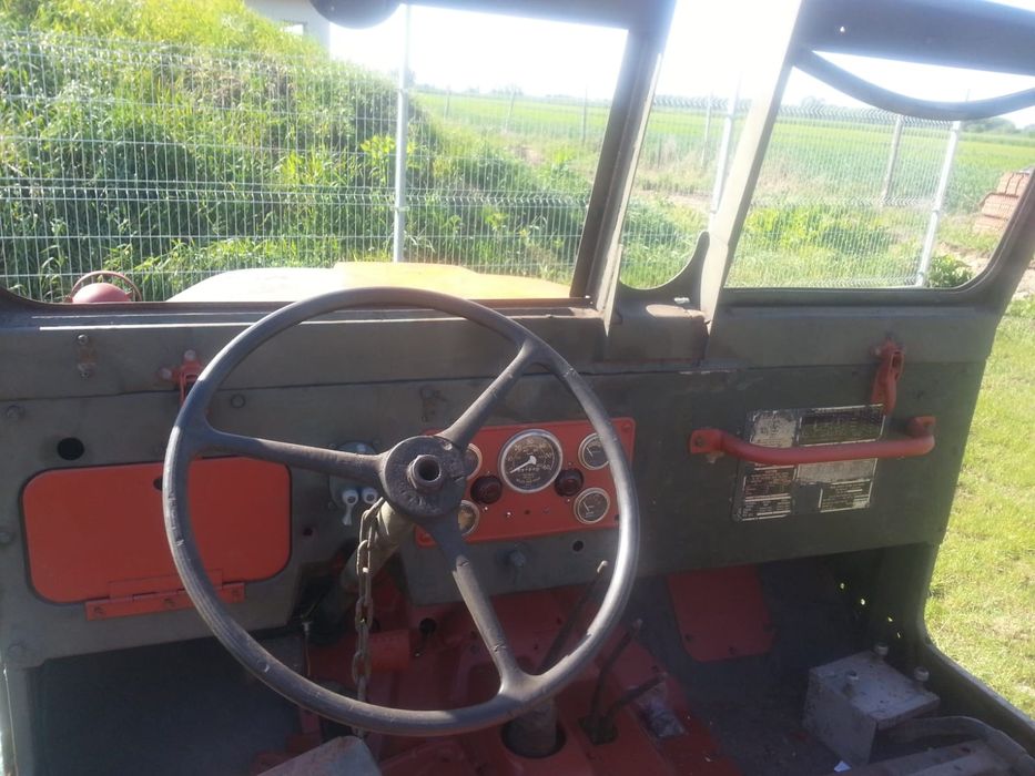 Auto Jeep Willys M38A1 zabytkowe auto Jeep Willys samochód Jeep willys