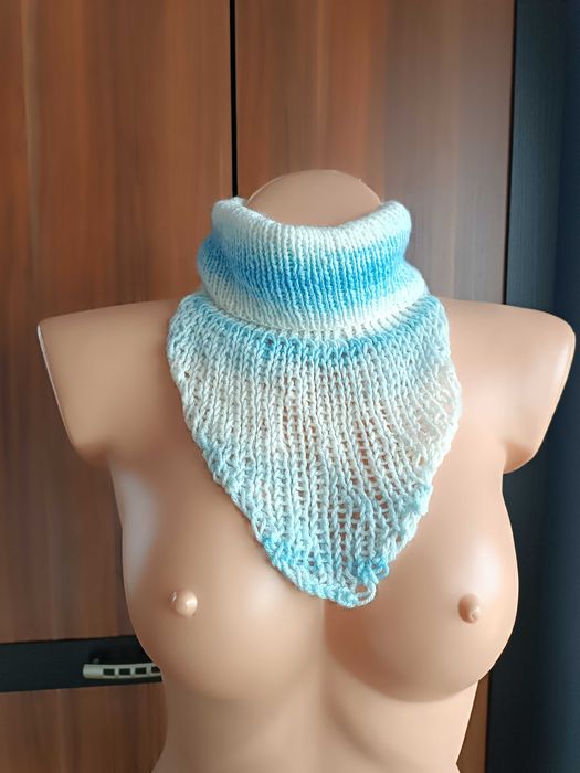 Fałszywy golf/ szalik z golfem  / wstawka pod kurtkę Dwie sztuki 2 szt