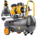 Kompresor Bezolejowy 50L Sprężarka 8 Bar 290l/min 230V  CICHY 59dB