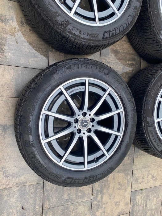 Oryginalne koła zimowe 20 Mercedes GLE 167 Michelin 275/50 R20 AMG