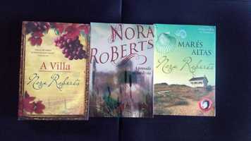 Livros Nora Roberts Mares Altas A Villa A Pousada no Fim do Rio